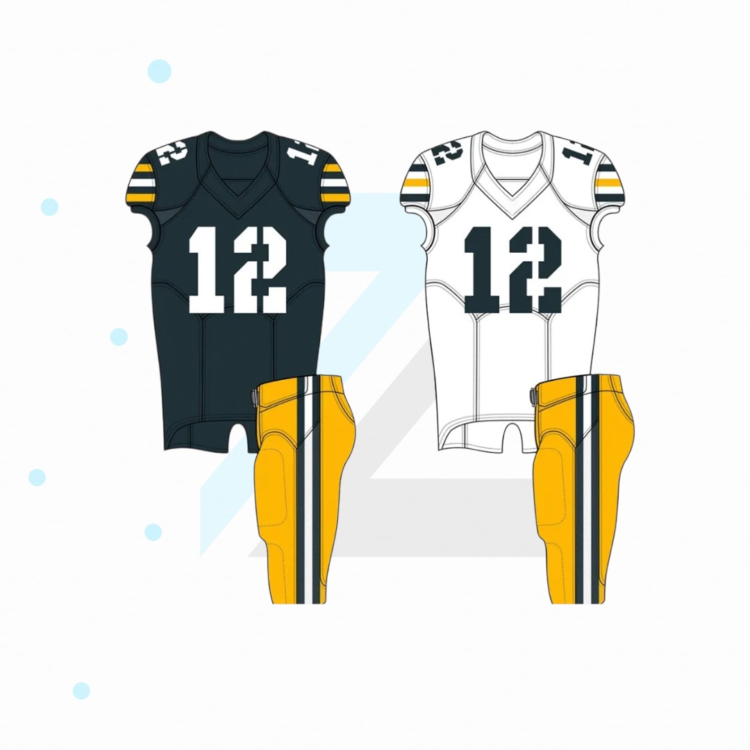 Iron-Pulse American Football Uniform | Power & Speed | Field-Control Performance angle 5